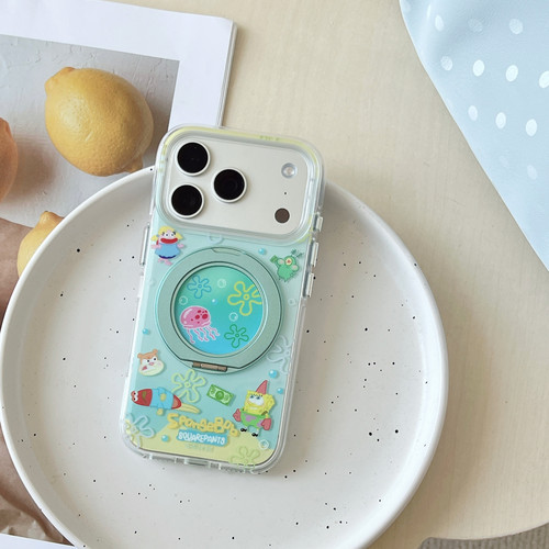 卡通可爱海绵宝宝360支点手机壳