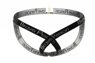 字母弹力带性感低腰贴身激凸无痕T裤 无畏船长男士 镂空吊环双丁裤