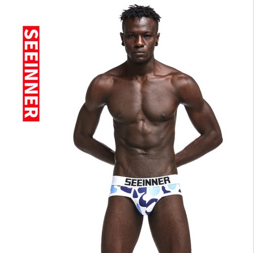seeinner男士三角内裤弹力棉舒适