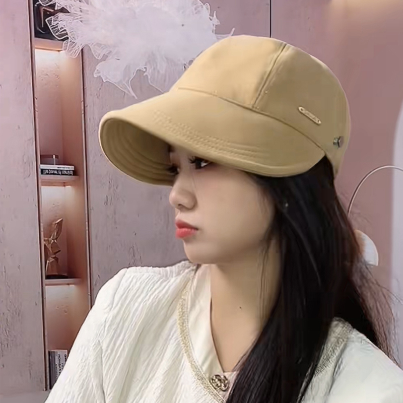帽子女鸭舌帽休闲帽渔夫帽显脸小