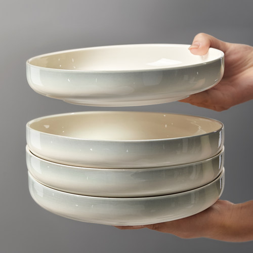 釉下彩盘子菜盘家用高级感