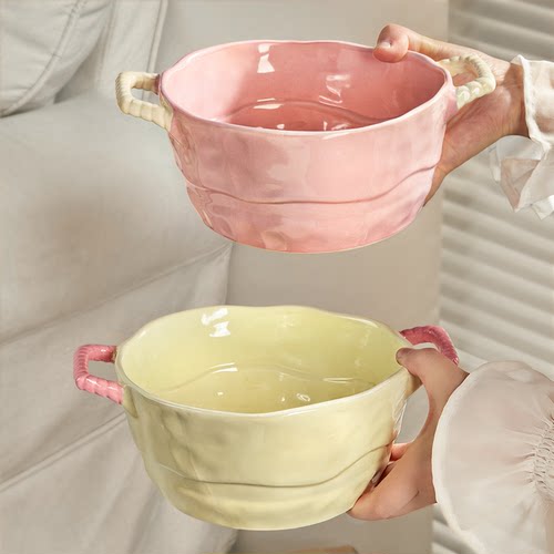 双耳汤碗高颜值螺蛳粉碗泡面碗