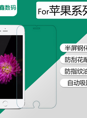 重鑫钢化膜苹果11 12 13 14 15 Pro Max 6 7 7Plus 8 8P X XR XSMax贴膜