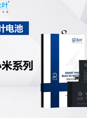 永叶电池适用于小米15 15Pro 14 13 12 12X 12S 11青春10 9 CC9E