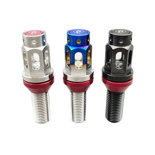 轮毂钛合金镂空螺栓轮胎螺丝螺杆汽车改装宝马大众奥迪保时捷奔驰