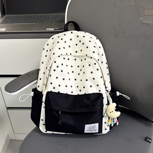 ins风小清新可爱少女心书包 初高中学生双肩包女生出游轻便背包