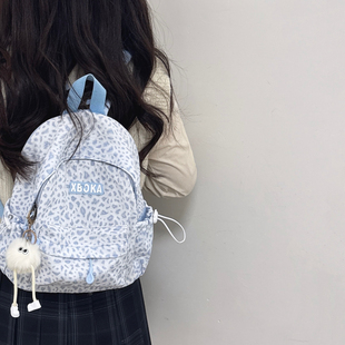 日系ins小书包女生初中高中学生简约百搭迷你双肩包轻便休闲背包