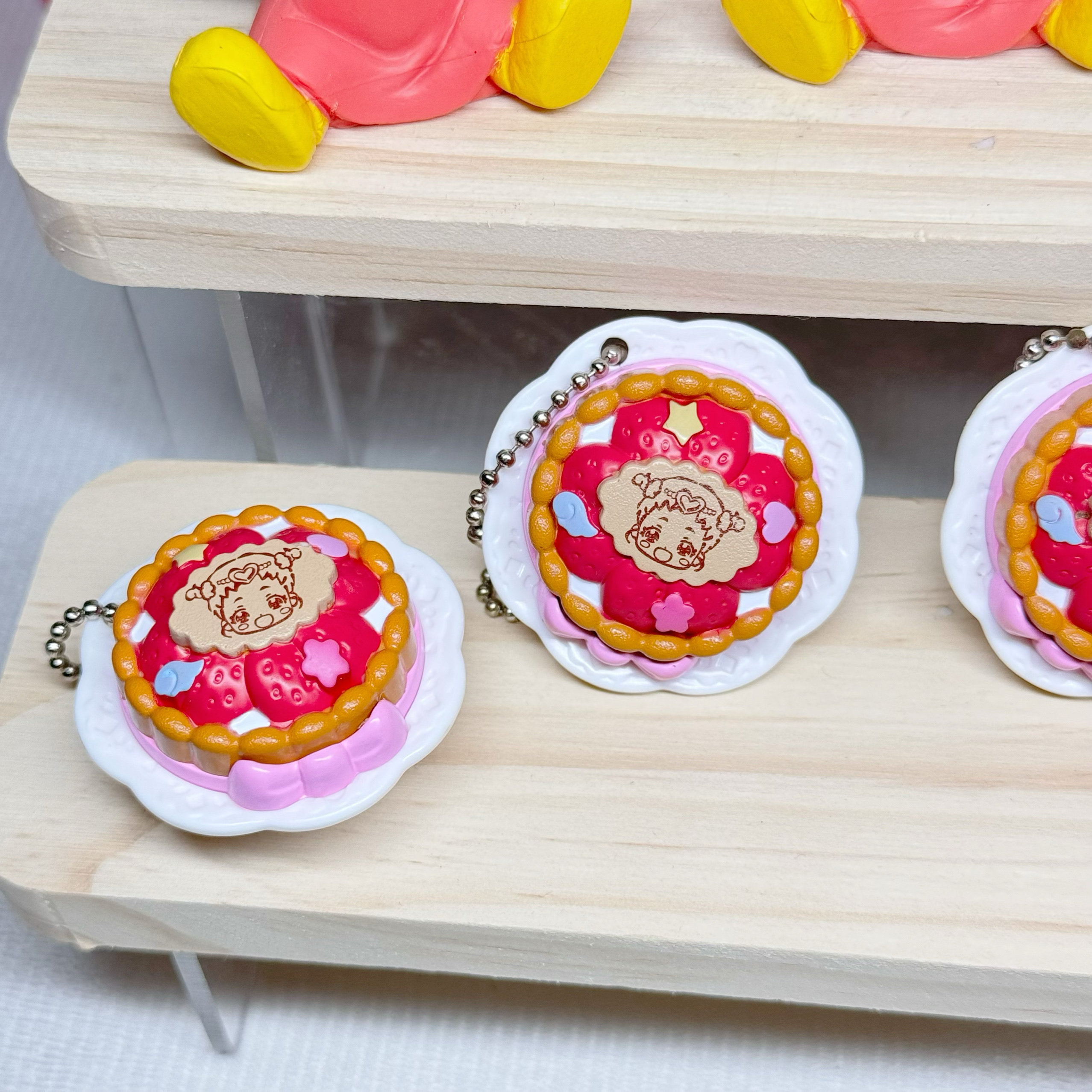 正版散货 万代 光之美少女alamode 食尚甜心 动物甜点食玩挂件