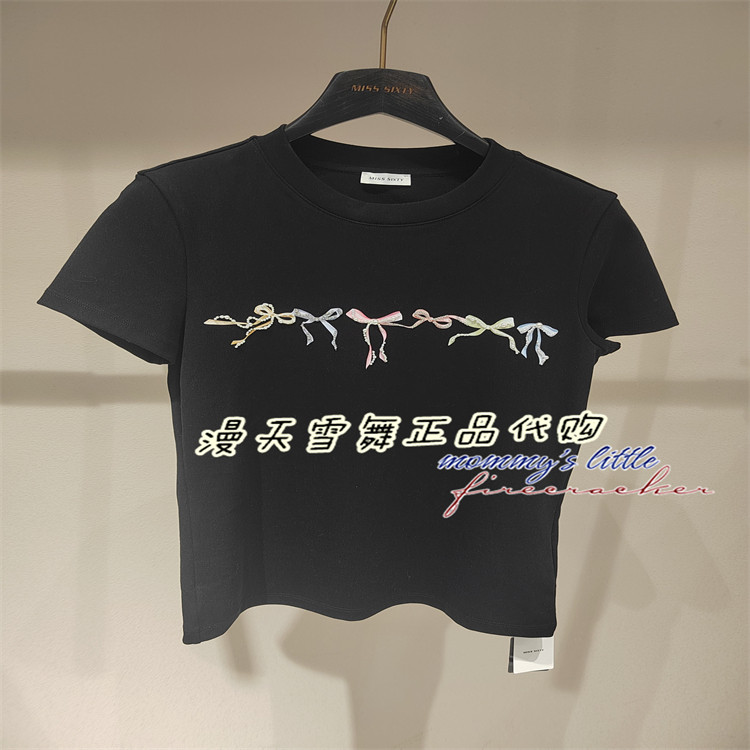现货直发 Miss sixty国内代购正品2026春 6M1SJ04000短袖T恤990