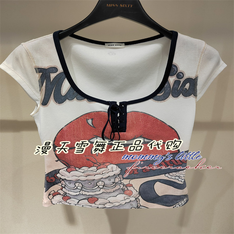 现货直发 Miss sixty国内代购正品2026夏 6M2SJ37600短袖T恤790
