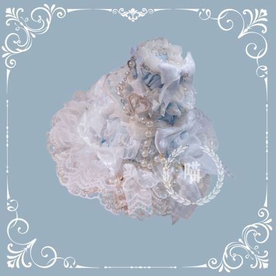 『尾巴』Lolita手作+安东尼蛋糕帽手作小物+云朵组