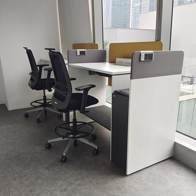 双人位钢铁方桌简约现代