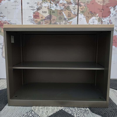 STEELCASE文件柜无门柜书柜书架资料柜储物柜收纳柜落地柜矮柜子