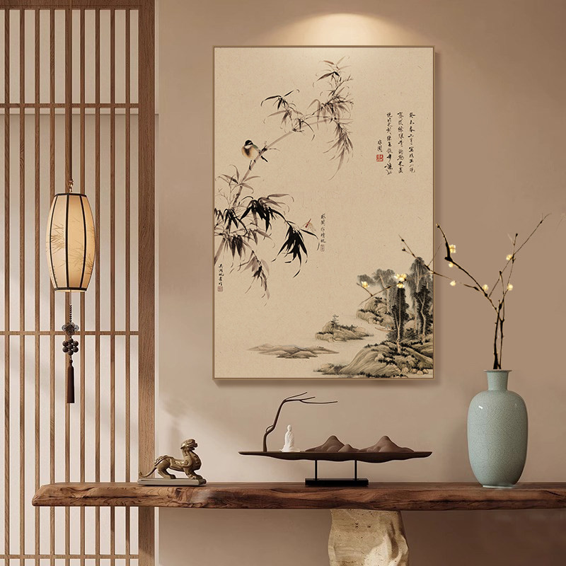 新中式高级感宋氏美学客厅装饰画