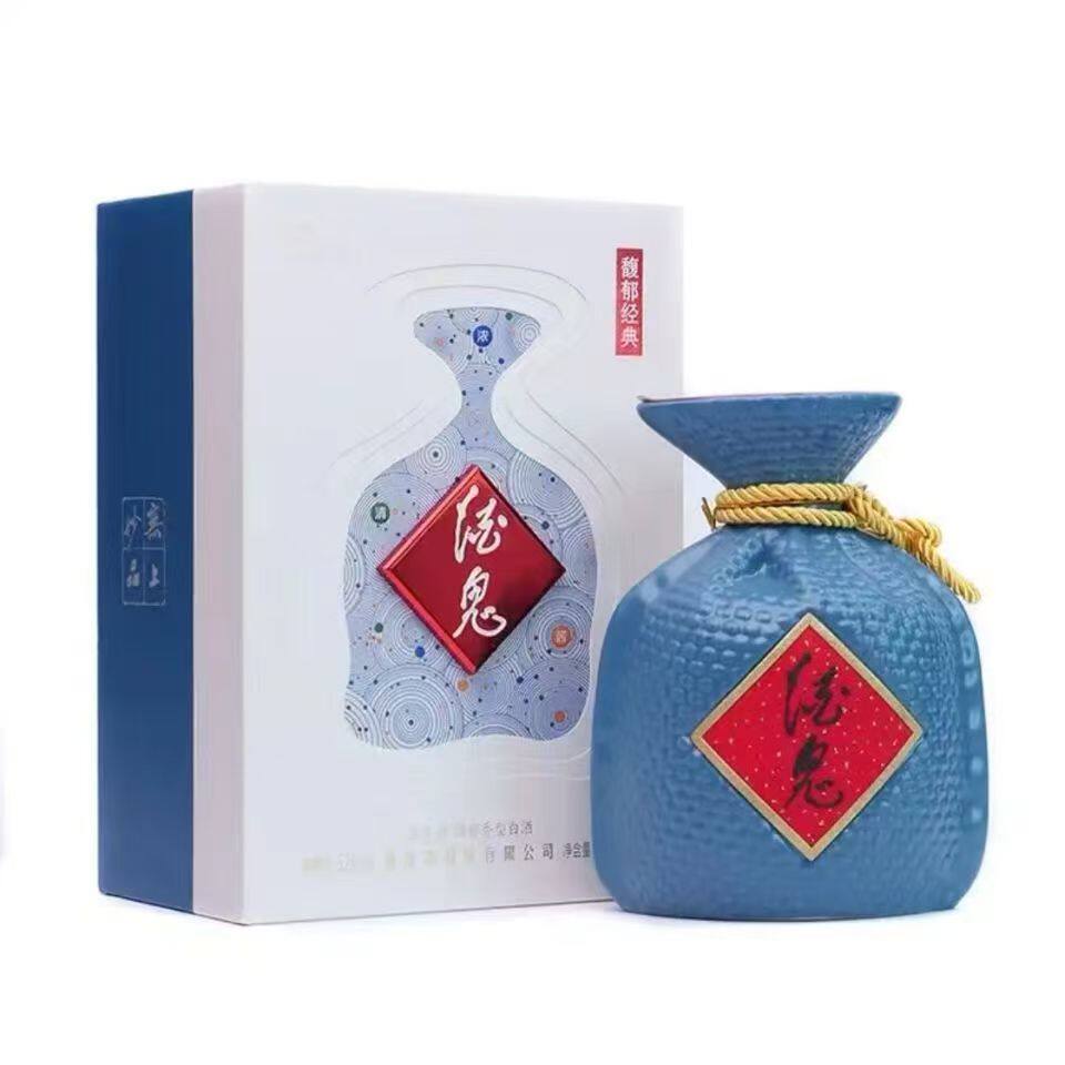 蓝坛酒鬼52度经典白酒