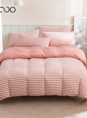 Tocco/洮卡 天竺棉针织汗布三件套四件套 100%棉天竺