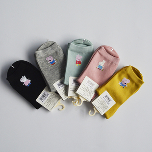 儿童袜 随机发货 卡通宝宝棉袜秋冬保暖舒适柔软透气