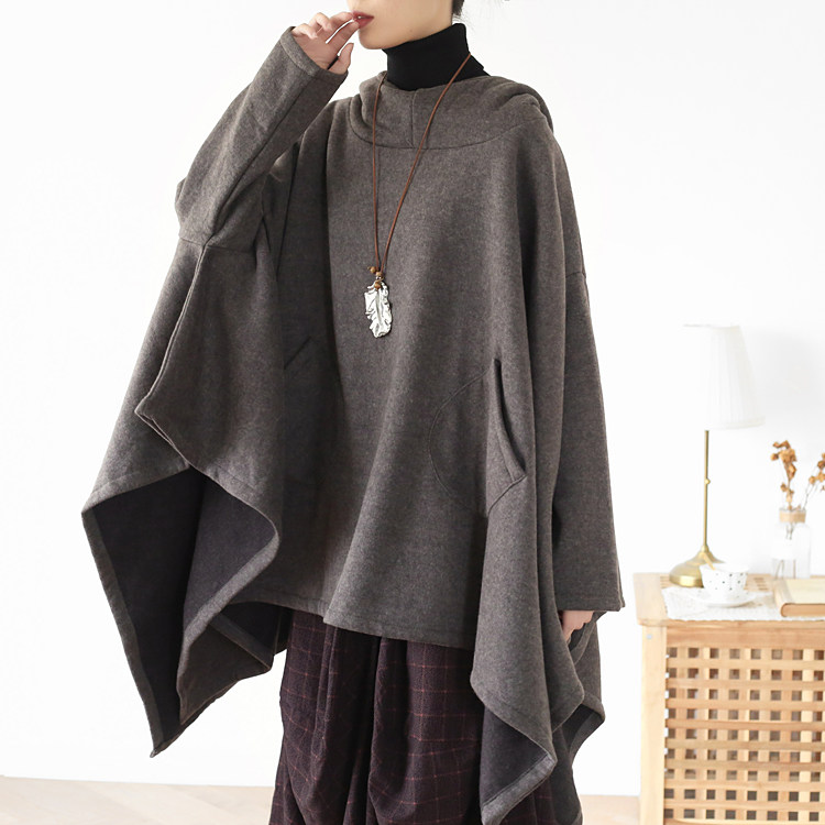 不规则解构文艺个性针织原创卫衣