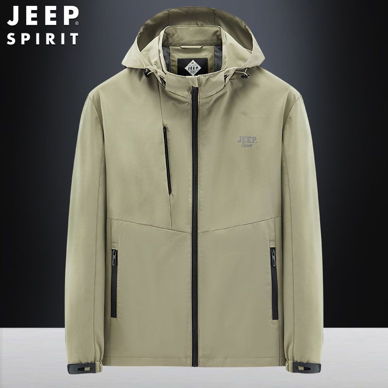 JEP吉普夹克男防风衣大码