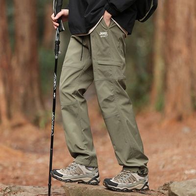 JEP吉普春秋季冲锋裤男士