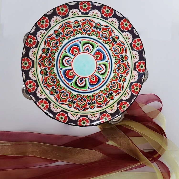 西兒美奧爾夫鈴鼓飄帶舞蹈手鼓