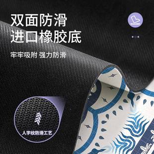滑洗垫长条垫 中家用厨房华纳绒防油抗油污地地毯耐脏吸免水垫防式