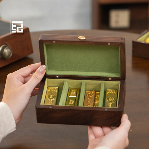 实木盒攒金人需要拥有的收纳神器