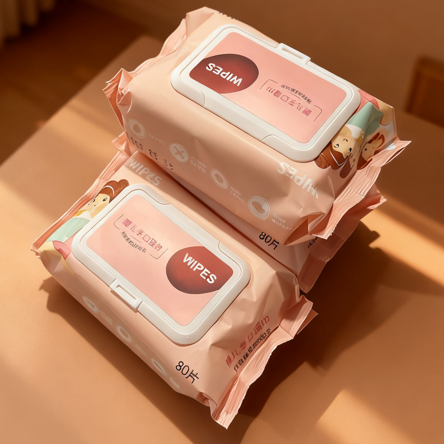 3包*80片带盖湿巾清洁手口湿巾用品便携薄款家庭实惠装,洗护清洁剂/卫生巾/纸/香薰,常规湿巾,淘宝优惠券,粉丝福利购,淘宝优惠卷
