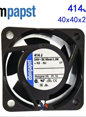 EBMPAPST EBMPAPST 414JH 414J 4025 24V 2.3W 414JHH TYP414J/2H