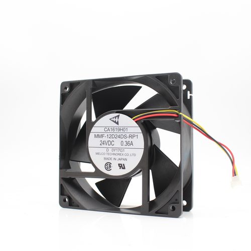 三菱F740 CA1619H25 MMF-12D24DS-CP1 24V 0.36A 12038 12CM 风扇