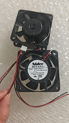 原装nidec D06A-24TS8 01 24V 0.15A 6025双滚珠2线 静音散热风扇