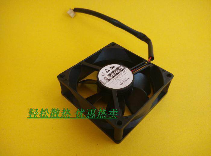 三洋 109R0812T4H11 12V 0.14A 8cm 四线PWM 散热风扇