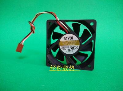 AVC厂家直销6CM6015静音电源机箱CPU风扇C6015B12LY 12V 0.15A