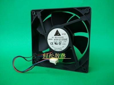 台达 12038 12V 1.60A 12CM/厘米 3线大风量 机箱风扇 AFB1212SHE