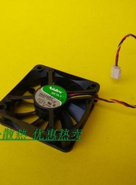 原装Nidec 三线 cpu静音散热风扇 12V 0.13A H34939-58 6015 6cm