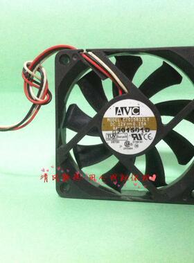 AVC 7CM C7015B12LY 12V 0.15A 3线 CPU 静音散热风扇