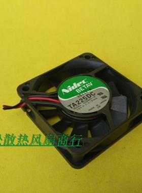 静音正品日本 Nidec DC12V 0.16A TA225DC R33965-16 6CM散热风扇