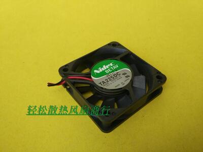 静音正品日本 Nidec DC12V 0.16A TA225DC R33965-16 6CM散热风扇