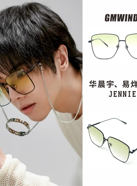 ce ce coke2025新款JM墨镜女透粉渐变绿色华晨宇同款素颜镜wind