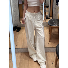 澳洲Lululemon Stretch Woven Ruffle-Waist 阔腿运动休闲长裤31