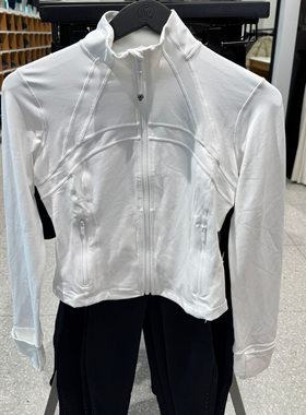 澳洲Lululemon Define Nulu短款瑜伽外套夹克运动日常修身速干