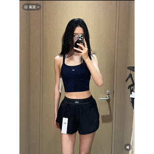 澳洲ALO Yoga Match Point Short女士瑜伽运动速干短裤休闲健身