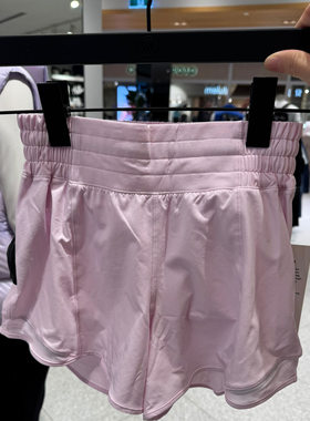 澳洲Lululemon Hotty Hot 4''高腰运动短裤训练瑜伽日常速干透气