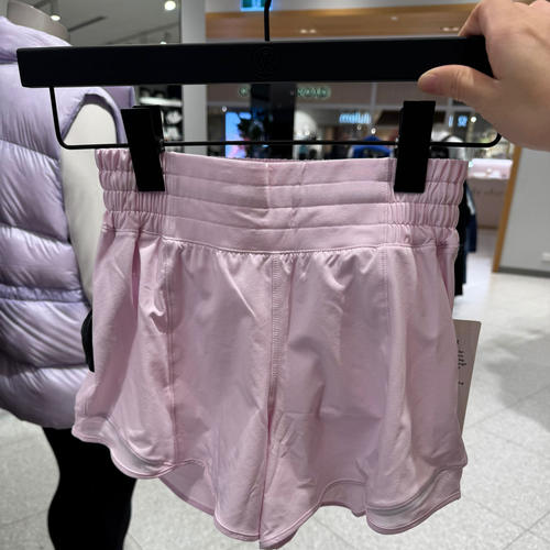澳洲Lululemon Hotty Hot 4''高腰运动短裤训练瑜伽日常速干透气