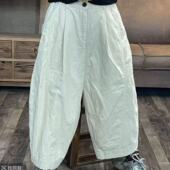 灯芯绒休闲百搭横线女士裤 117 冬季 新品 子 臀围136长81