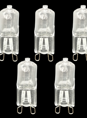 G9卤素灯珠220V 20W25W40W60W宜家台灯壁灯水晶插脚灯泡 防爆暖光