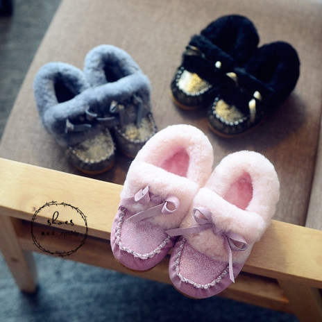 Chaussures enfants en PU pour hiver - semelle tendon - Ref 1013602 Image 1
