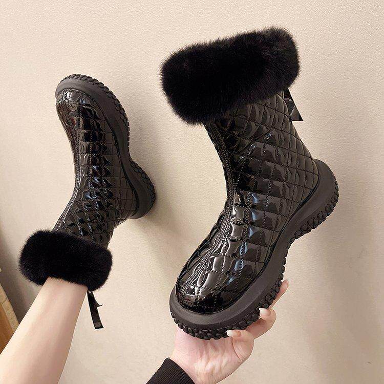 断码清仓冬季大棉雪地靴