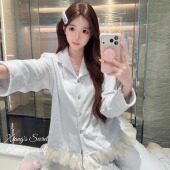 香香 海岛绒睡衣秋冬纯欲家居服保暖高级2025新款 秘密 千金蝴蝶