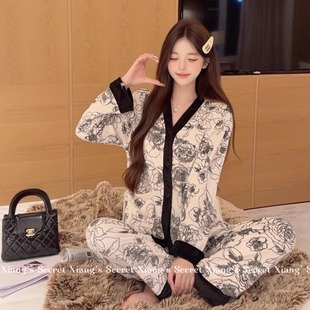 2025新款 香香 海岛绒睡衣秋冬季 贵贵千金 加厚加绒家居服女 秘密